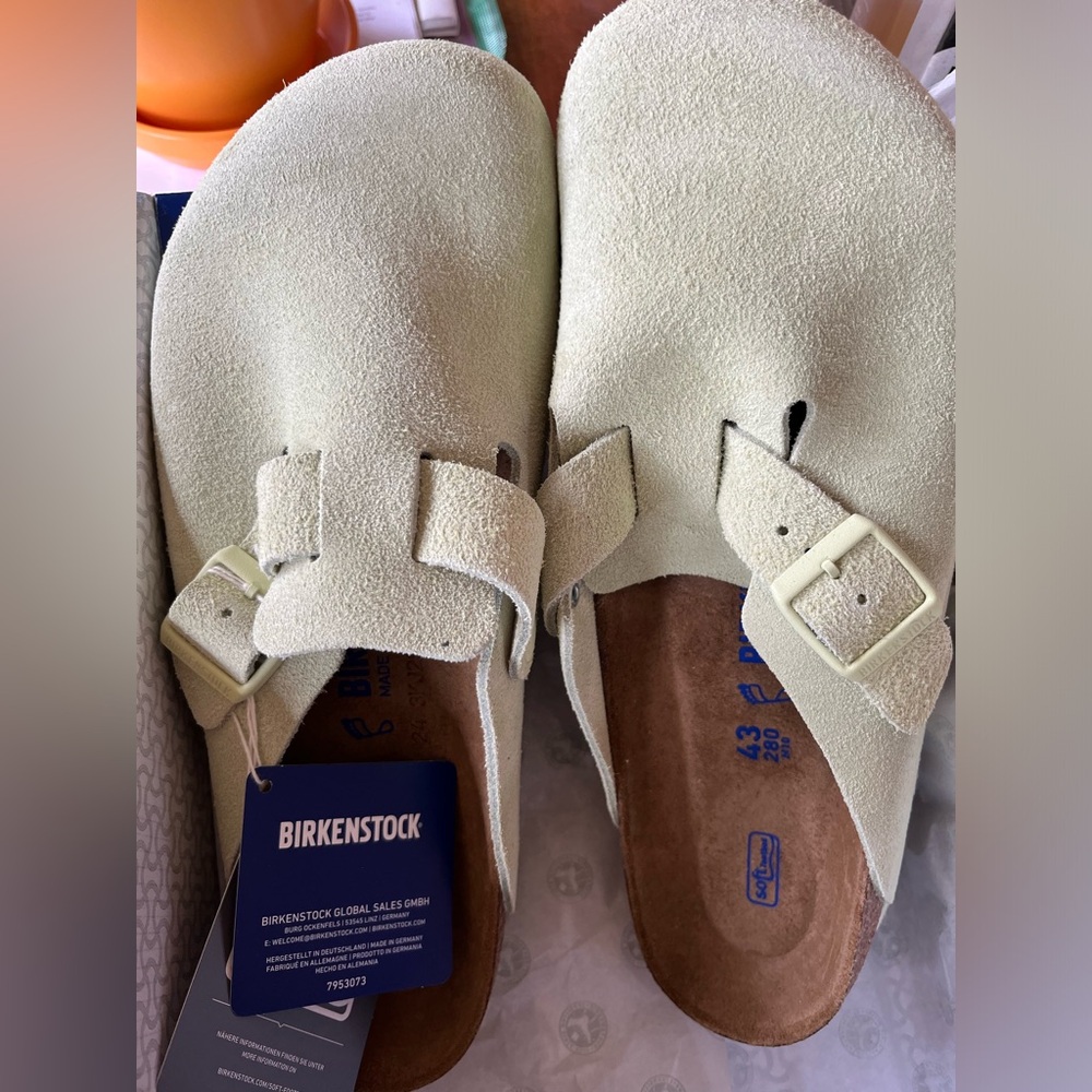 Birkenstock Boston Clogs, brand new in box.